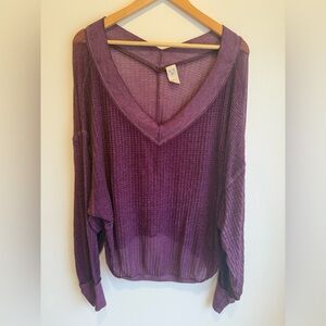 Free People South Side Thermal Top